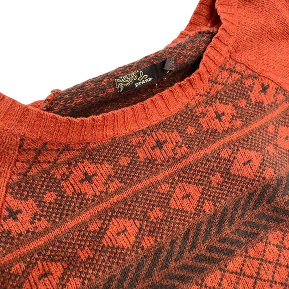 PRANA Womens Ramona Sweater Size S Boho Cottage Cozy Raglan Pullover Buttons - Picture 5 of 13